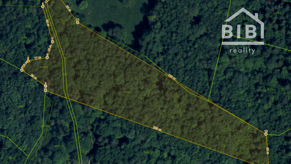 PREDAJ lesný pozemok, Chotár, Nová Baňa, 10 842 m2