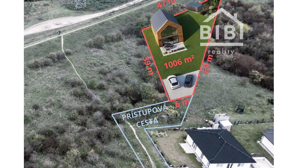 PREDAJ Stavebný pozemok, Zelená Voda, NMnV, 1006 m2