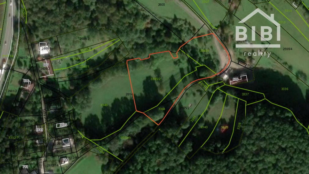 PREDAJ pozemky Drietoma, časť Branné, 8045m2