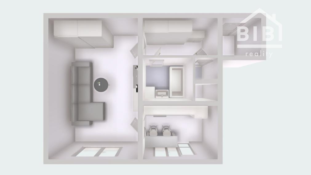 REZERVOVANÉ PREDAJ 1-izbový byt Piešťany - A. Hlinku