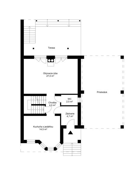 PREDAJ priestranný 4-izbový rodinný dom, Sokolovce