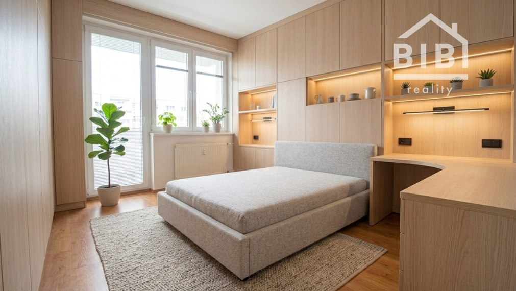 REZERVOVANÝ veľký 3izb byt, Bratislava, Dlhé Diely, ul. Beniakova