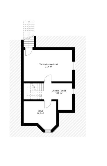 PREDAJ priestranný 4-izbový rodinný dom, Sokolovce