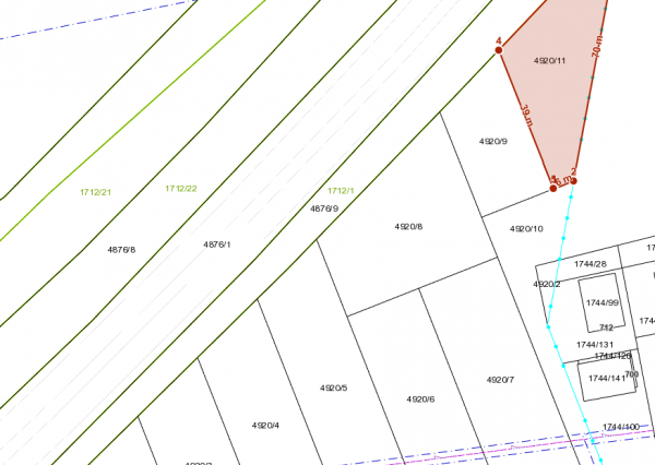 PREDAJ Stavebný pozemok, Zelená Voda, NMnV, 1006 m2