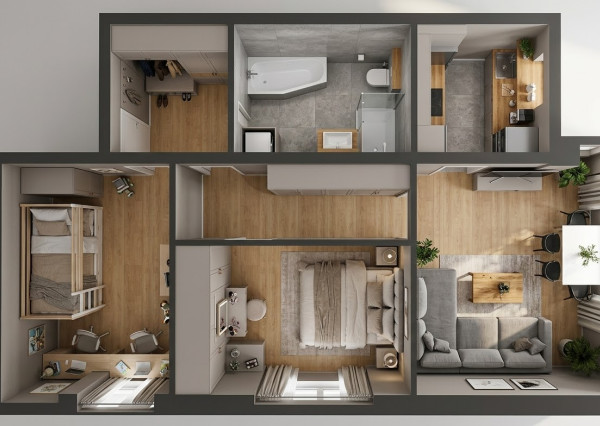 PRIPRAVUJEME zrekonštruovaný 3izb byt, Piešťany, Krajinská