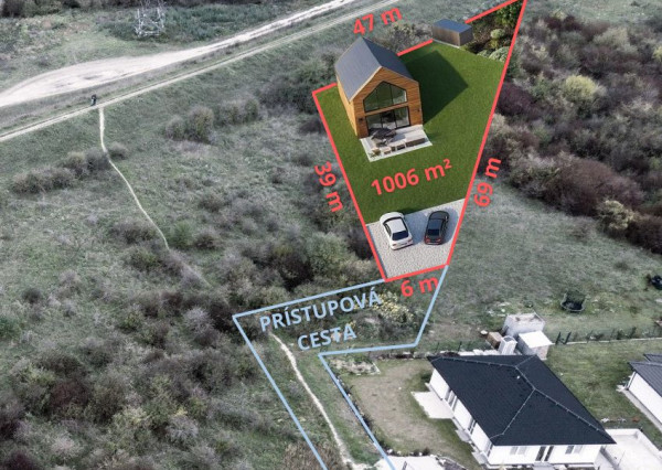 POSLEDNÝ Stavebný pozemok, Zelená Voda, NMnV